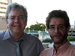 Prof Dougherty and Brian Maguire