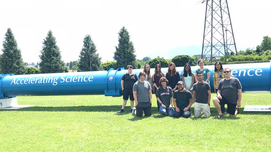 Students at CERN